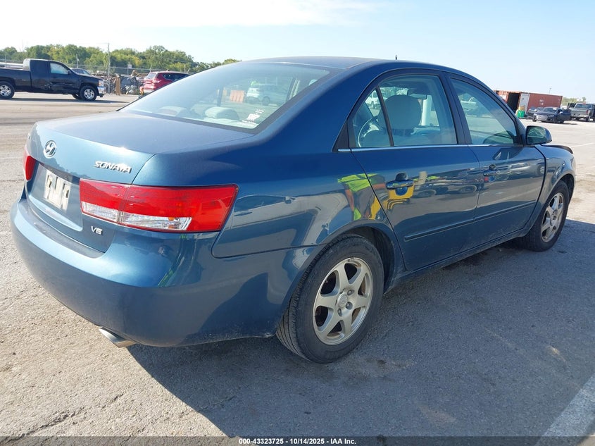 5NPEU46F26H101680 2006 HYUNDAI SONATA photo no. 4