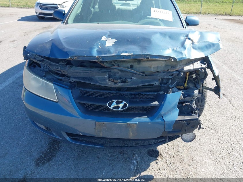 5NPEU46F26H101680 2006 HYUNDAI SONATA photo no. 6
