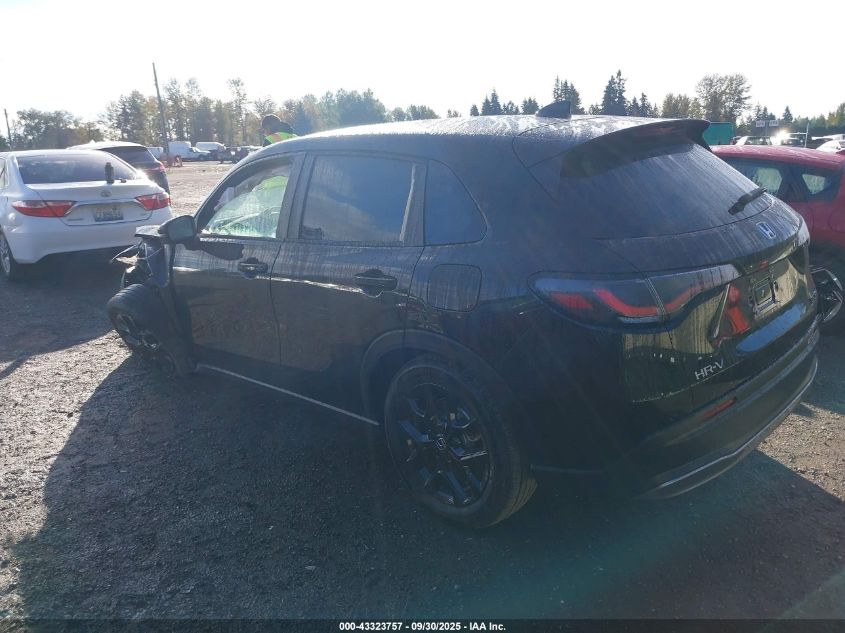 2025 Honda Hr-V Awd Sport VIN: 3CZRZ2H5XSM745745 Lot: 43323757