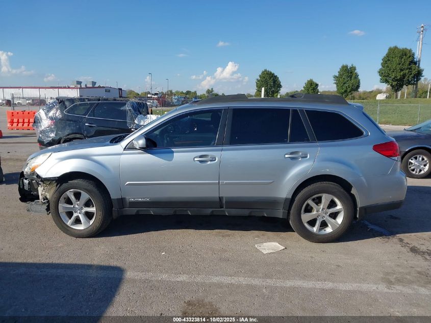 2013 Subaru Outback 2.5I Limited VIN: 4S4BRBKCXD3321433 Lot: 43323814