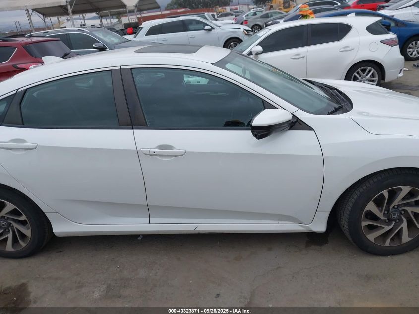 2018 Honda Civic Ex VIN: 2HGFC2F70JH513863 Lot: 43323871