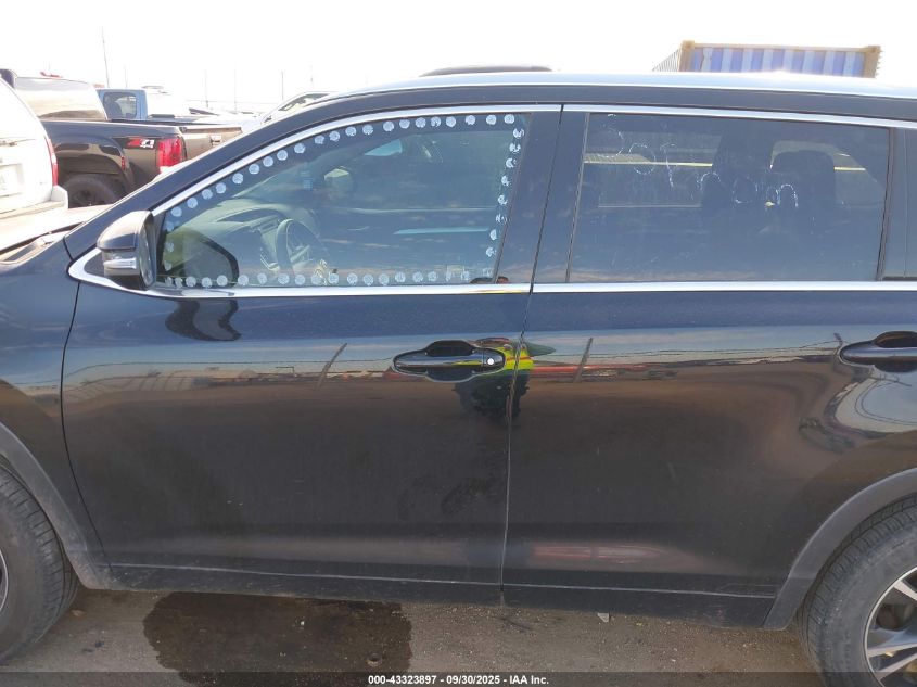 2016 Toyota Highlander Xle V6 VIN: 5TDKKRFH9GS505949 Lot: 43323897