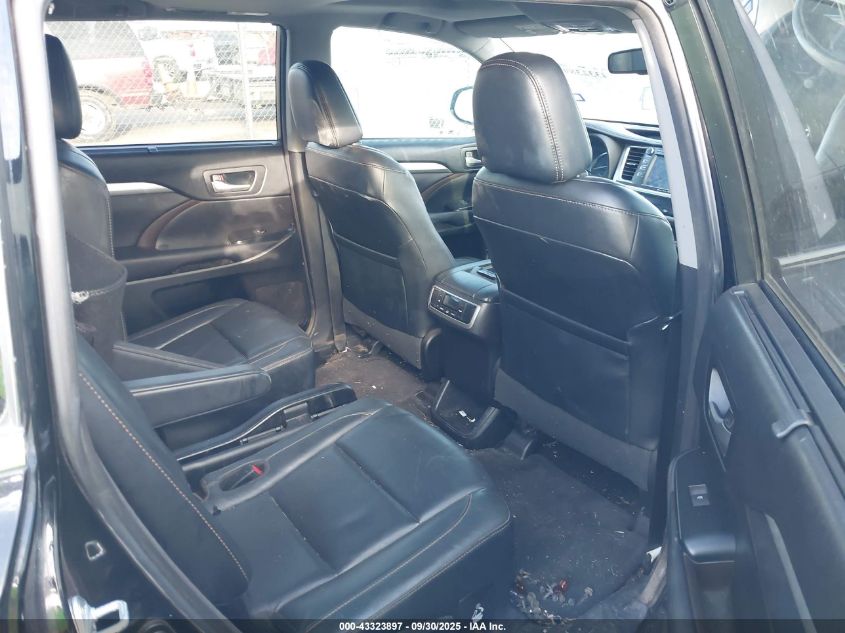 2016 Toyota Highlander Xle V6 VIN: 5TDKKRFH9GS505949 Lot: 43323897