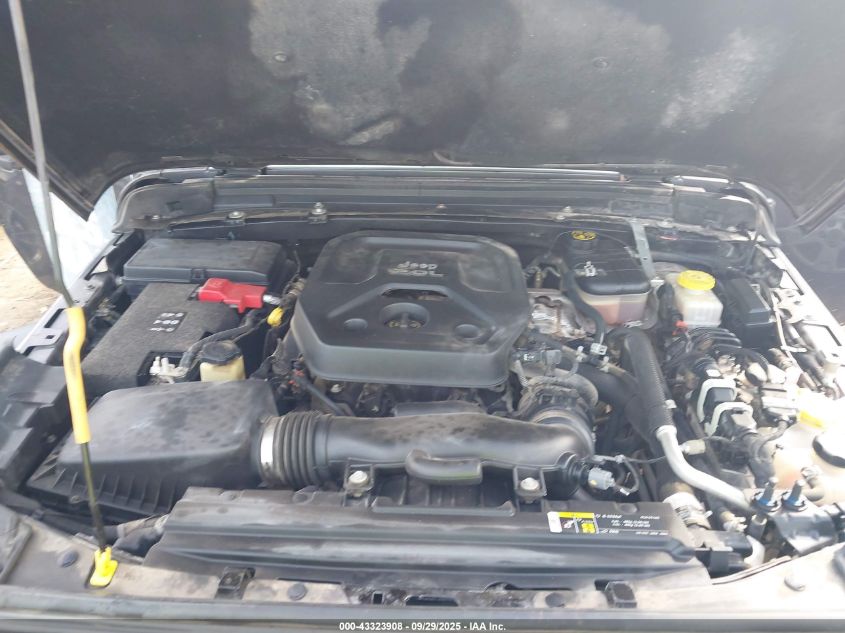 2018 Jeep Wrangler Unlimited Sport 4X4 VIN: 1C4HJXDN7JW183734 Lot: 43323908