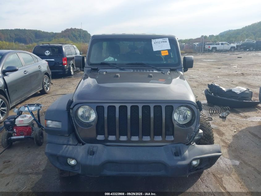 2018 Jeep Wrangler Unlimited Sport 4X4 VIN: 1C4HJXDN7JW183734 Lot: 43323908