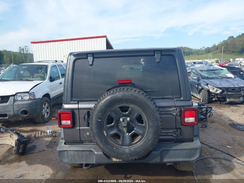 2018 Jeep Wrangler Unlimited Sport 4X4 VIN: 1C4HJXDN7JW183734 Lot: 43323908