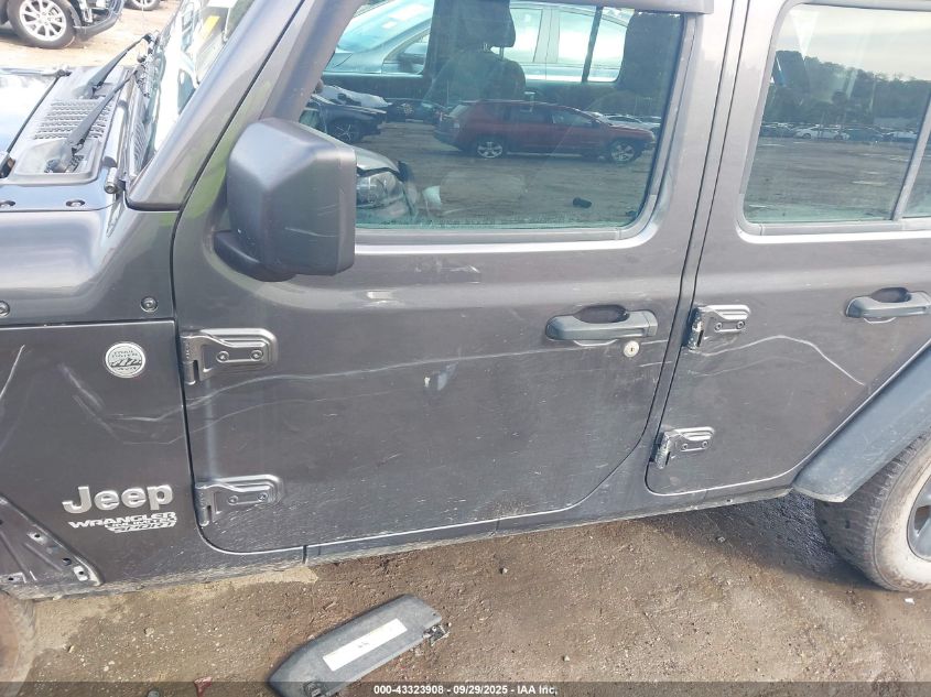 2018 Jeep Wrangler Unlimited Sport 4X4 VIN: 1C4HJXDN7JW183734 Lot: 43323908