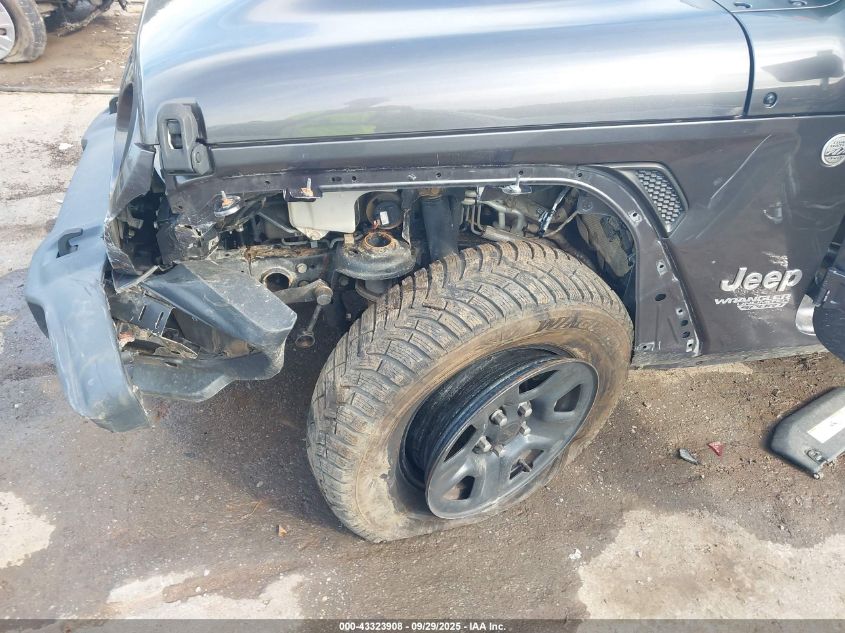 2018 Jeep Wrangler Unlimited Sport 4X4 VIN: 1C4HJXDN7JW183734 Lot: 43323908