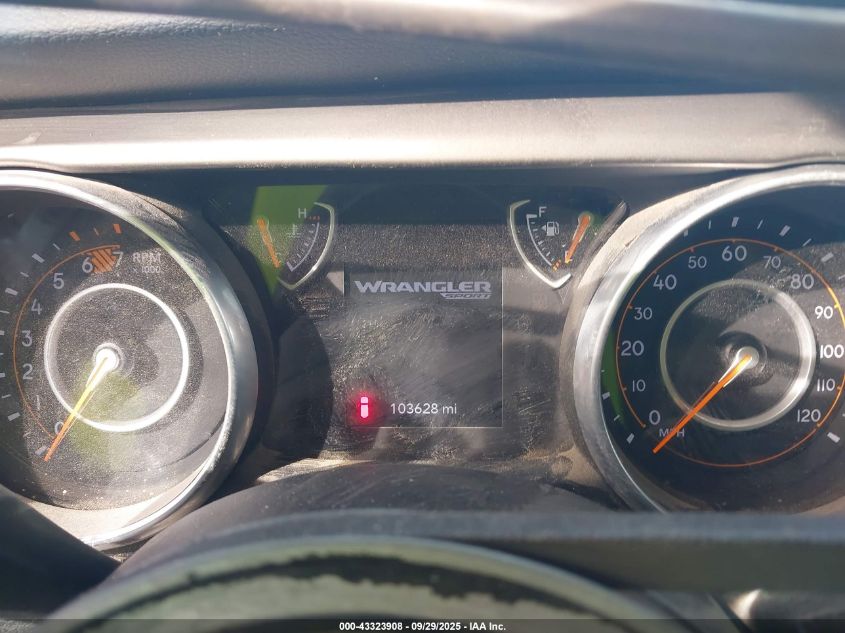 2018 Jeep Wrangler Unlimited Sport 4X4 VIN: 1C4HJXDN7JW183734 Lot: 43323908