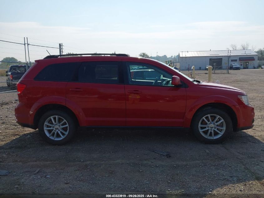 2014 Dodge Journey Sxt VIN: 3C4PDDBG8ET230593 Lot: 43323919