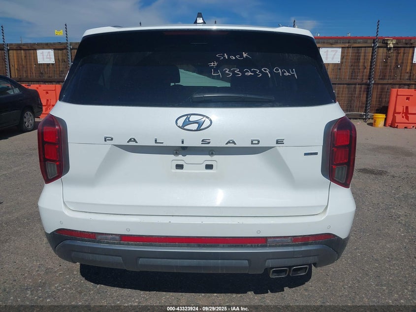2025 HYUNDAI PALISADE SEL KM8R2DGE6SU857604