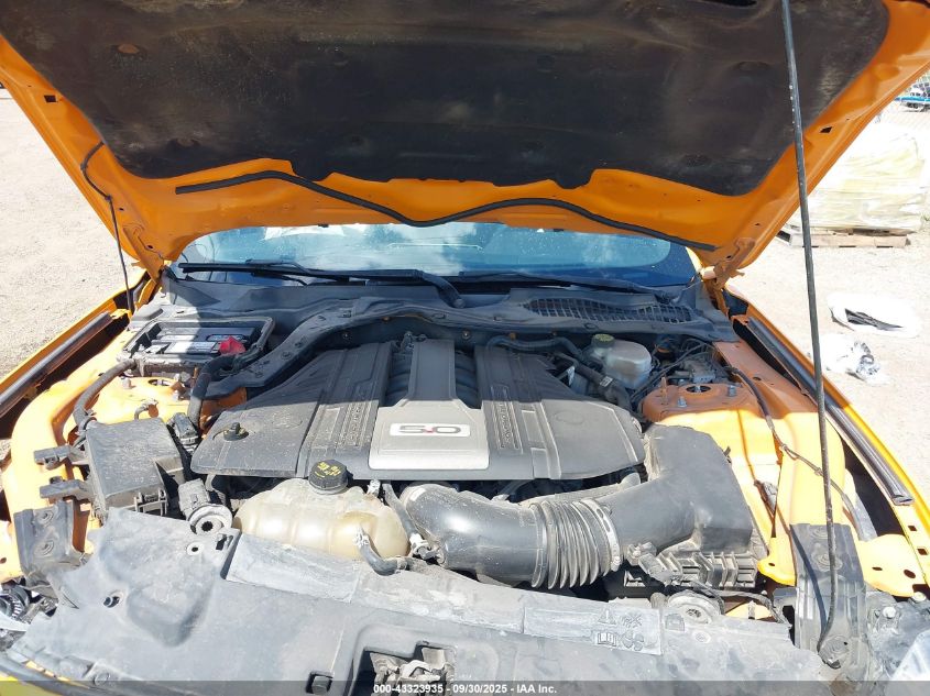 2018 Ford Mustang Gt VIN: 1FA6P8CF4J5110385 Lot: 43323935