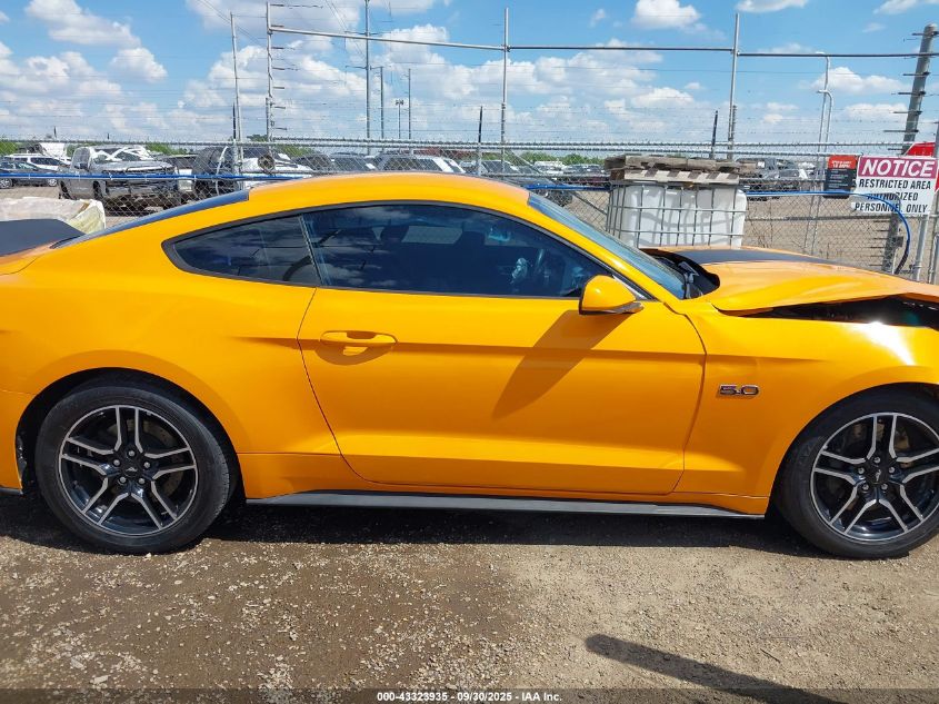 2018 Ford Mustang Gt VIN: 1FA6P8CF4J5110385 Lot: 43323935