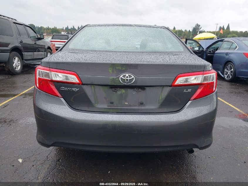 2012 Toyota Camry Le VIN: 4T4BF1FK4CR230810 Lot: 43323944