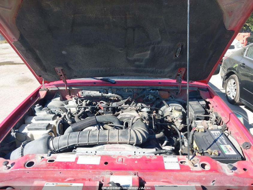 1996 Ford Ranger Super Cab VIN: 1FTCR14U9TPA37579 Lot: 43323949