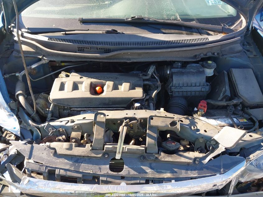 2012 Honda Civic Ex-L VIN: 2HGFB2F98CH546696 Lot: 43323960