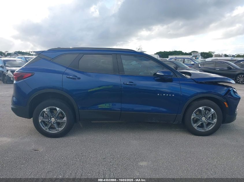 2023 Chevrolet Blazer Fwd 3Lt VIN: 3GNKBDR41PS141542 Lot: 43323965