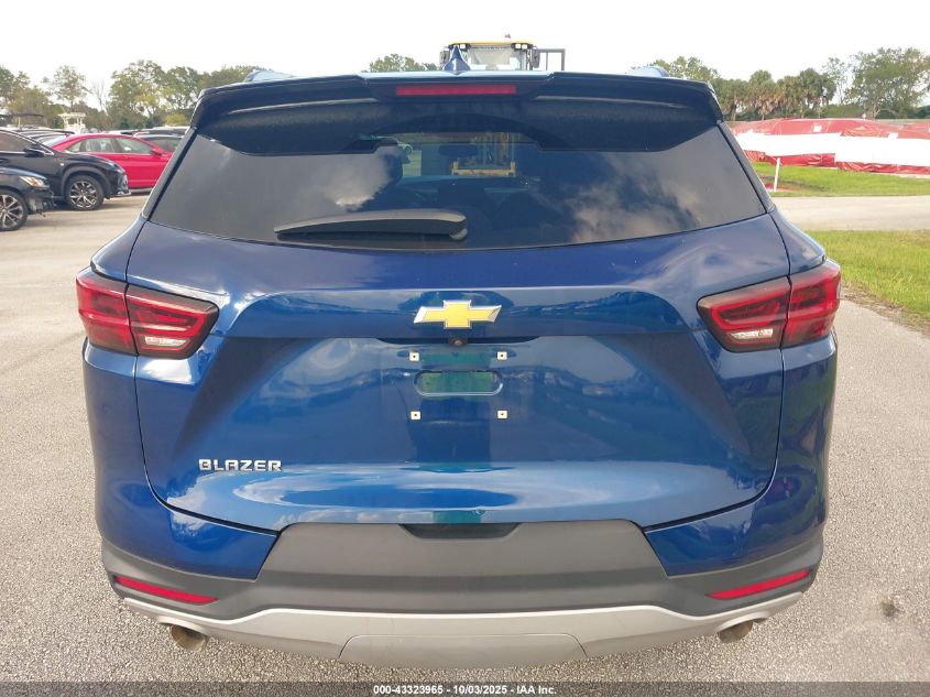 2023 Chevrolet Blazer Fwd 3Lt VIN: 3GNKBDR41PS141542 Lot: 43323965