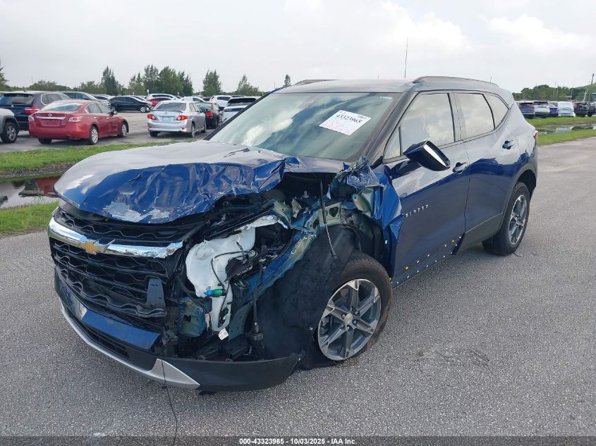 2023 Chevrolet Blazer Fwd 3Lt VIN: 3GNKBDR41PS141542 Lot: 43323965