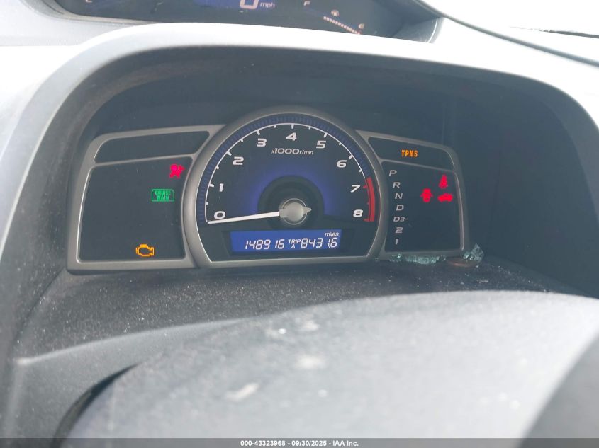 2009 Honda Civic Lx VIN: 19XFA16539E051156 Lot: 43323968