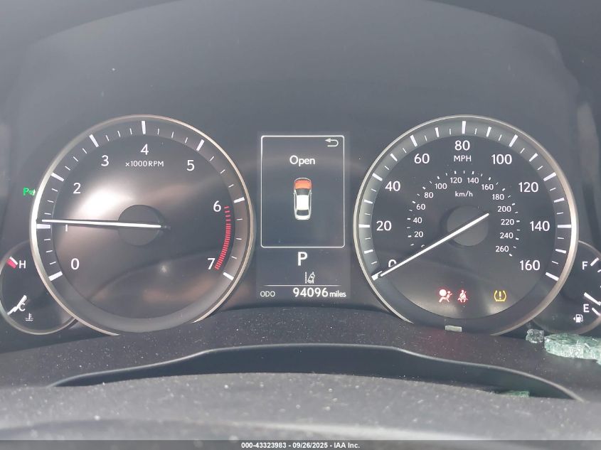 2017 Lexus Es 350 VIN: 58ABK1GG5HU067438 Lot: 43323983