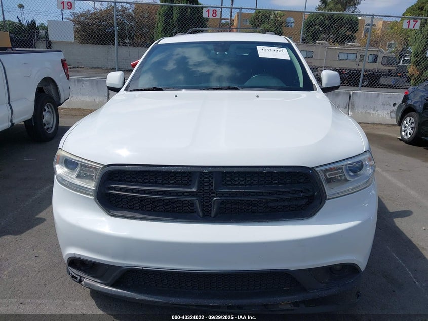 2015 Dodge Durango Sxt VIN: 1C4RDHAG9FC145597 Lot: 43324022