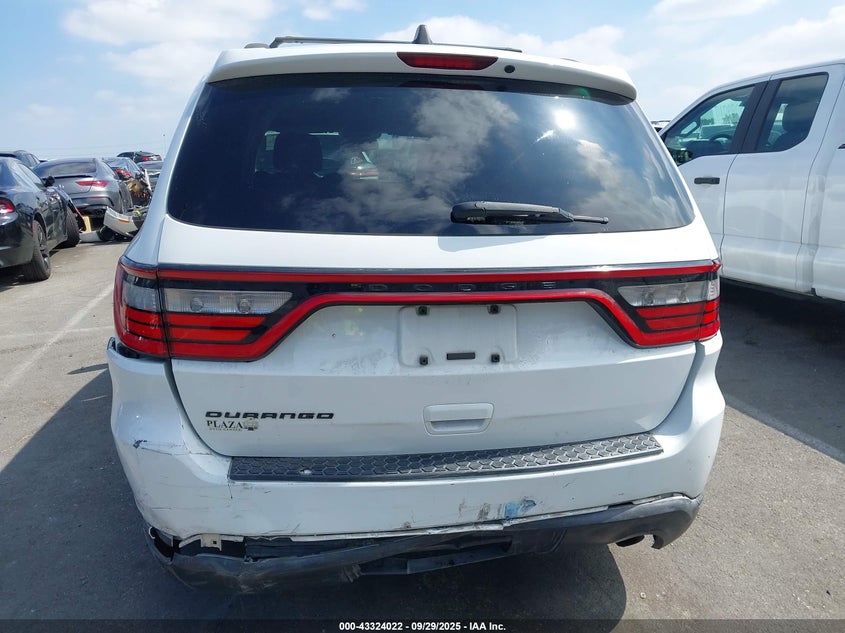 2015 Dodge Durango Sxt VIN: 1C4RDHAG9FC145597 Lot: 43324022