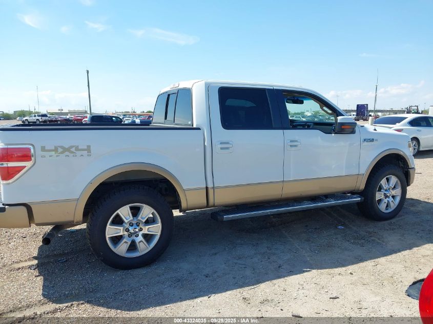 2013 Ford F-150 Lariat VIN: 1FTFW1EF2DKF84715 Lot: 43324035