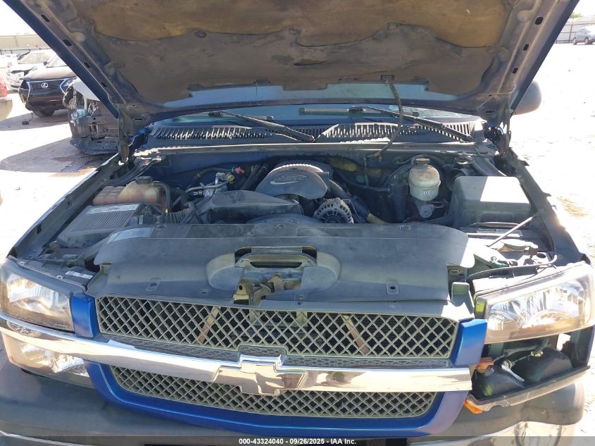 2003 Chevrolet Silverado 1500 Ls VIN: 1GCEC19T23Z162034 Lot: 43324040