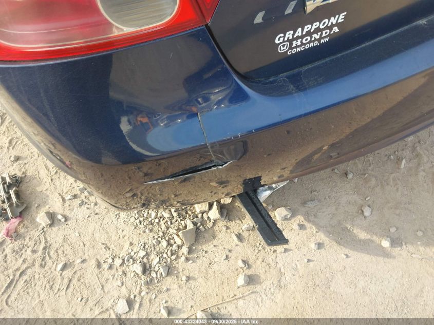 2008 Honda Civic Lx VIN: 2HGFA165X8H500644 Lot: 43324043