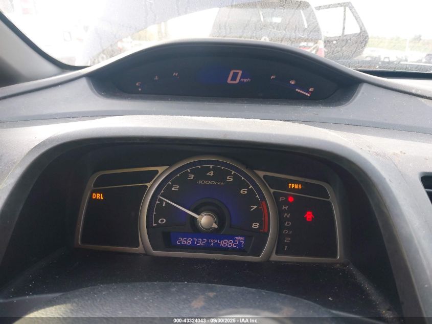 2008 Honda Civic Lx VIN: 2HGFA165X8H500644 Lot: 43324043