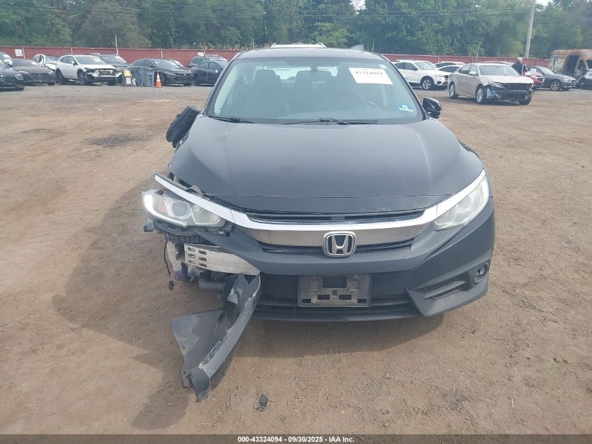 2016 Honda Civic Ex-L VIN: 2HGFC1F72GH633196 Lot: 43324094
