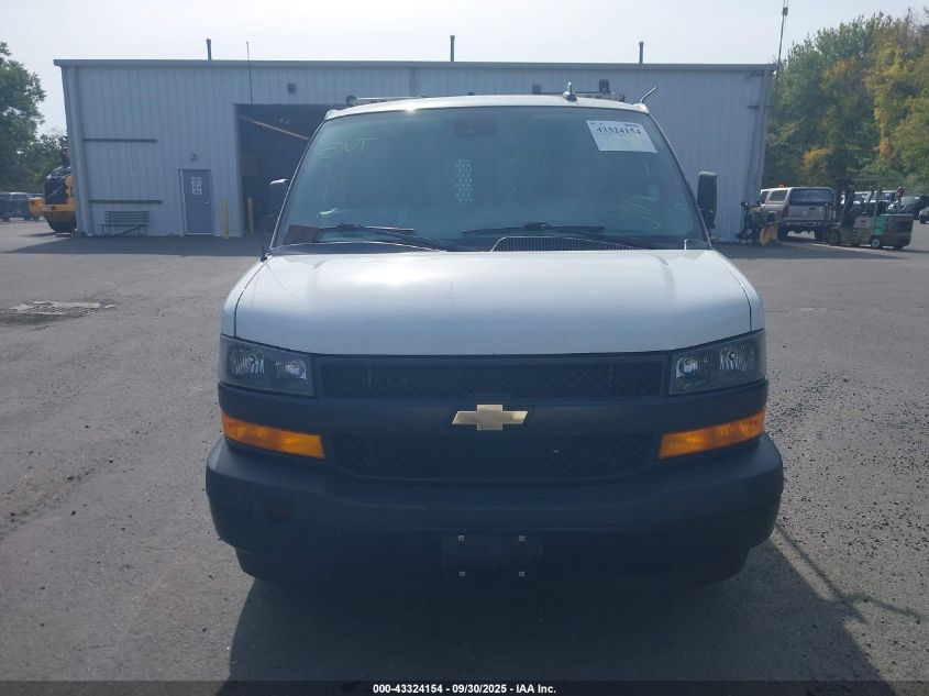 2019 Chevrolet Express 2500 Work Van VIN: 1GCWGAFP5K1186762 Lot: 43324154