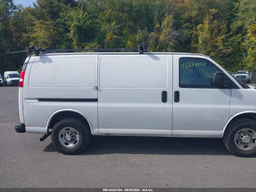 2019 Chevrolet Express 2500 Work Van VIN: 1GCWGAFP5K1186762 Lot: 43324154