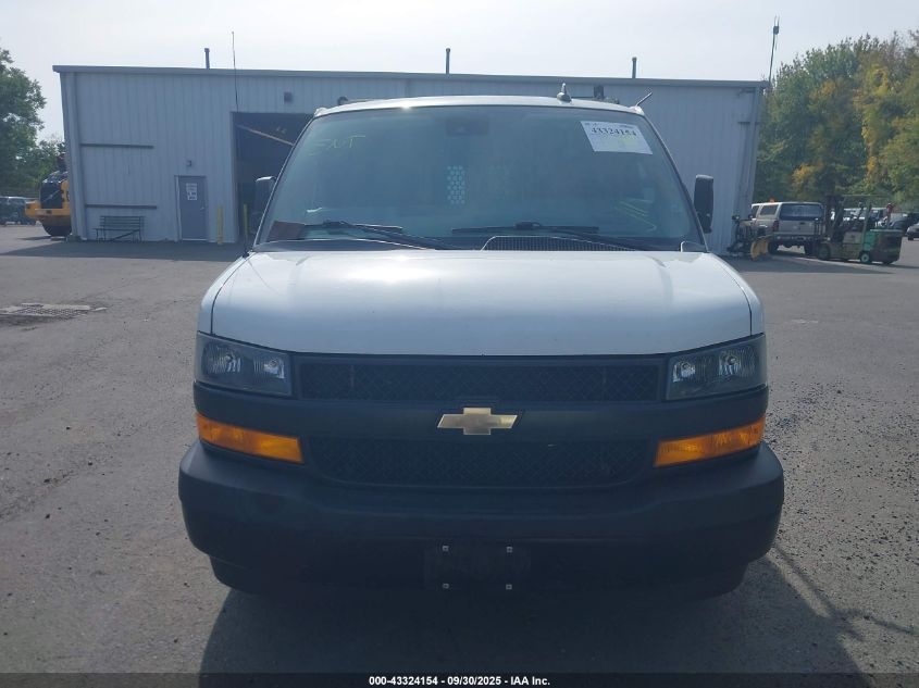 2019 Chevrolet Express 2500 Work Van VIN: 1GCWGAFP5K1186762 Lot: 43324154