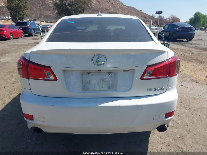 2011 Lexus Is 250 VIN: JTHBF5C29B5141977 Lot: 43324158