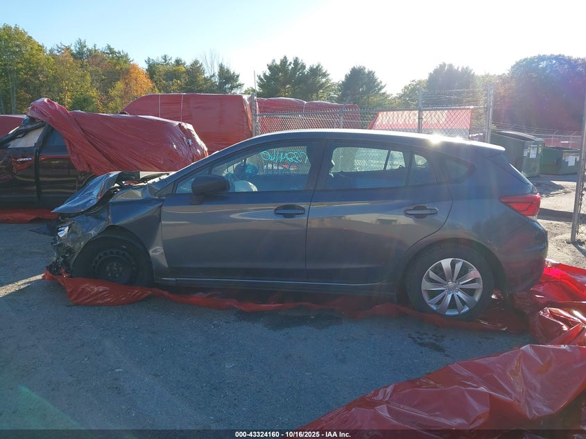 2022 Subaru Impreza Base 5-Door VIN: 4S3GTAB6XN3716178 Lot: 43324160