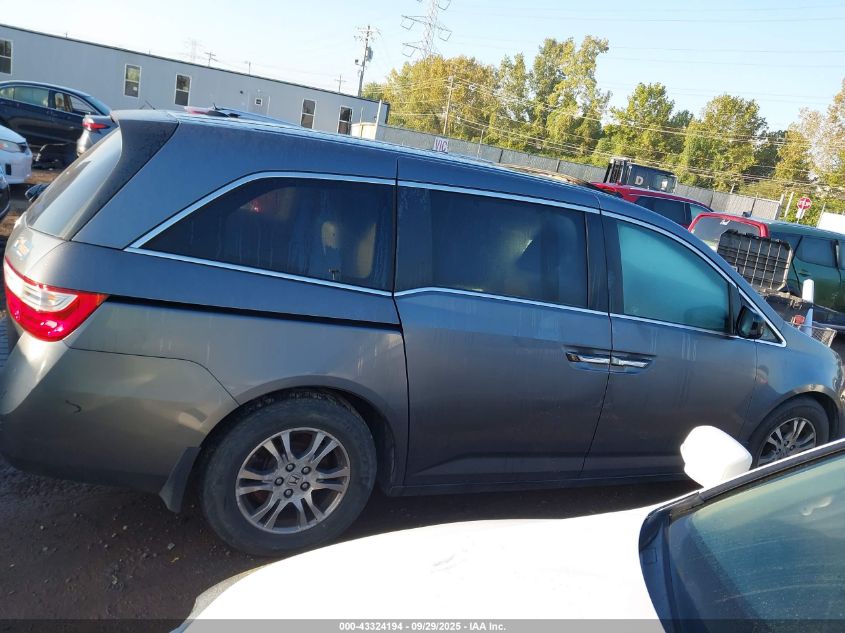 2011 Honda Odyssey Ex-L VIN: 5FNRL5H64BB095011 Lot: 43324194