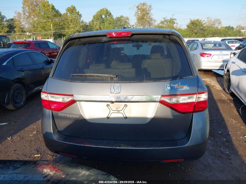 2011 Honda Odyssey Ex-L VIN: 5FNRL5H64BB095011 Lot: 43324194