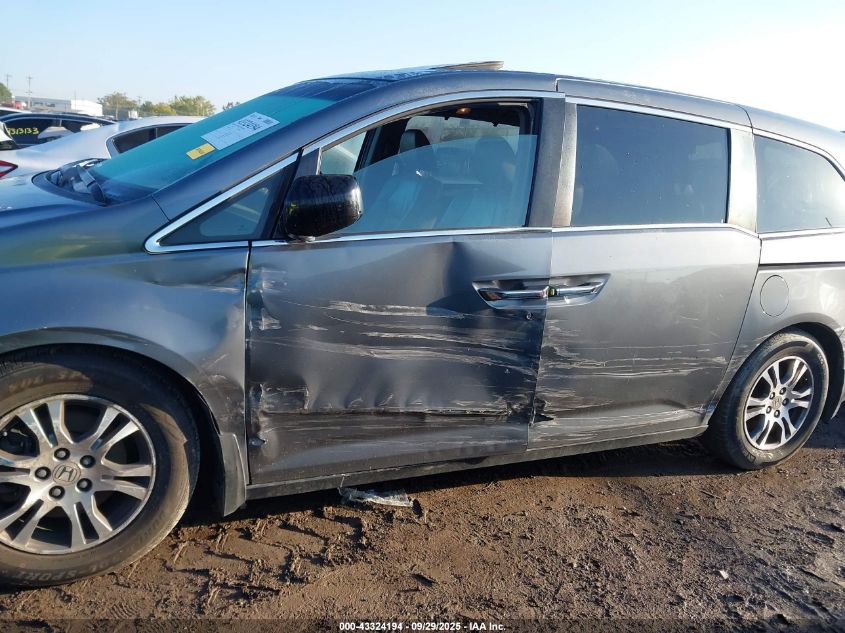 2011 Honda Odyssey Ex-L VIN: 5FNRL5H64BB095011 Lot: 43324194