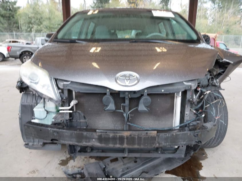 2011 Toyota Sienna Base V6 VIN: 5TDZK3DC3BS047742 Lot: 43324203