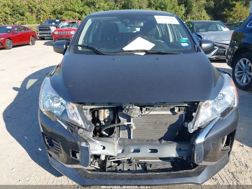 2024 Mitsubishi Mirage Es/Le VIN: ML32AUHJXRH016654 Lot: 43324223