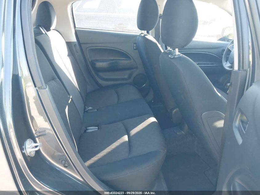 2024 Mitsubishi Mirage Es/Le VIN: ML32AUHJXRH016654 Lot: 43324223