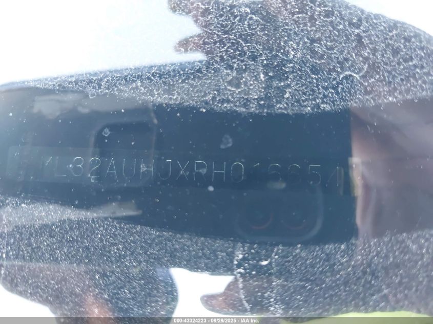 2024 Mitsubishi Mirage Es/Le VIN: ML32AUHJXRH016654 Lot: 43324223