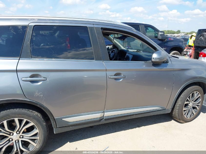 2018 Mitsubishi Outlander Sel VIN: JA4AD3A33JZ006742 Lot: 43324236