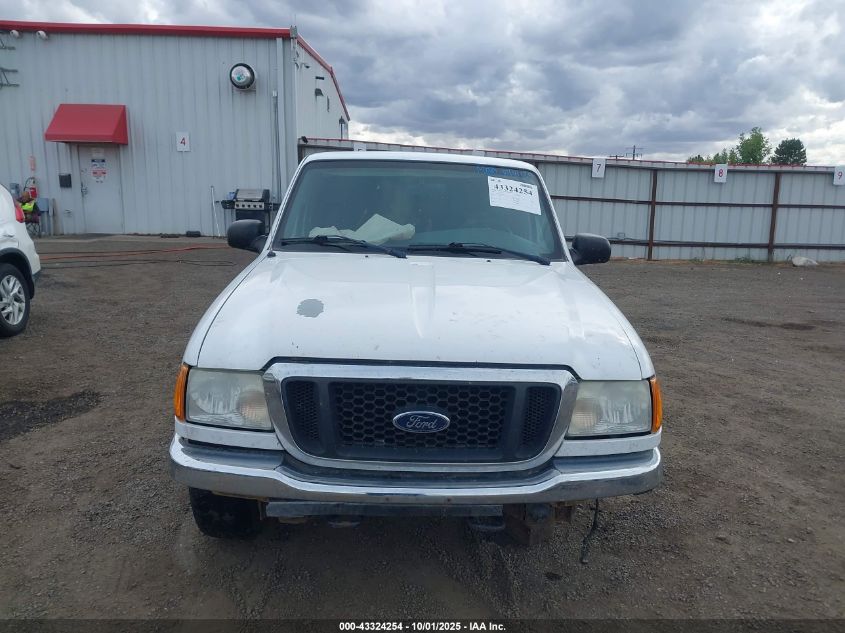 2004 Ford Ranger Xlt VIN: 1FTYR15E84PA85556 Lot: 43324254