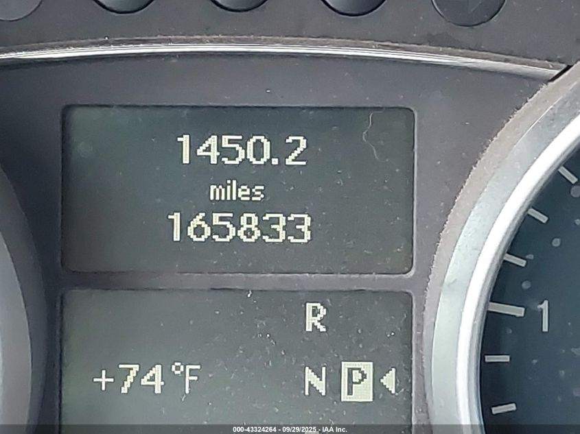 2007 Mercedes-Benz Ml 320 Cdi 4Matic VIN: 4JGBB22E97A171370 Lot: 43324264