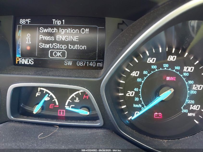 2016 Ford Escape Titanium VIN: 1FMCU9J90GUA05801 Lot: 43324302