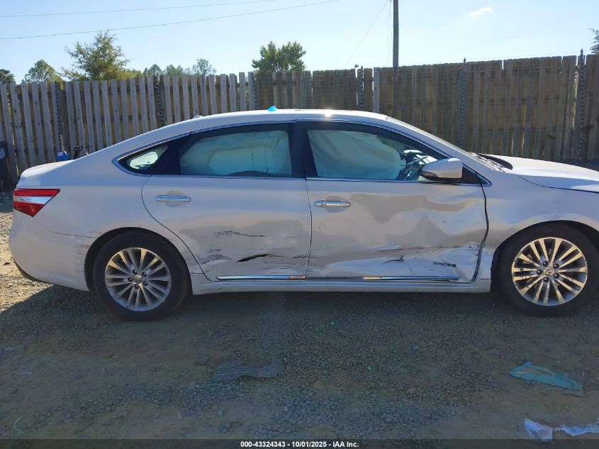 2014 Toyota Avalon Hybrid Xle Touring VIN: 4T1BD1EB9EU034592 Lot: 43324343