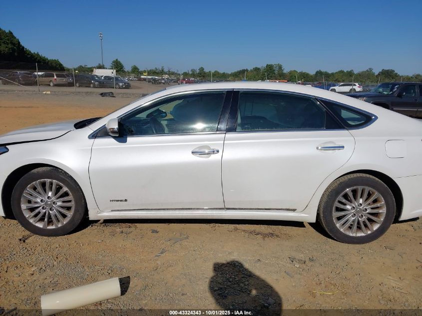 2014 Toyota Avalon Hybrid Xle Touring VIN: 4T1BD1EB9EU034592 Lot: 43324343